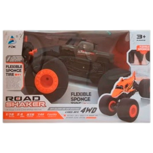 Mașină ChiToys Road Shaker K16-C8-10  / 2.4 GHz / Black Multicolor photo 1