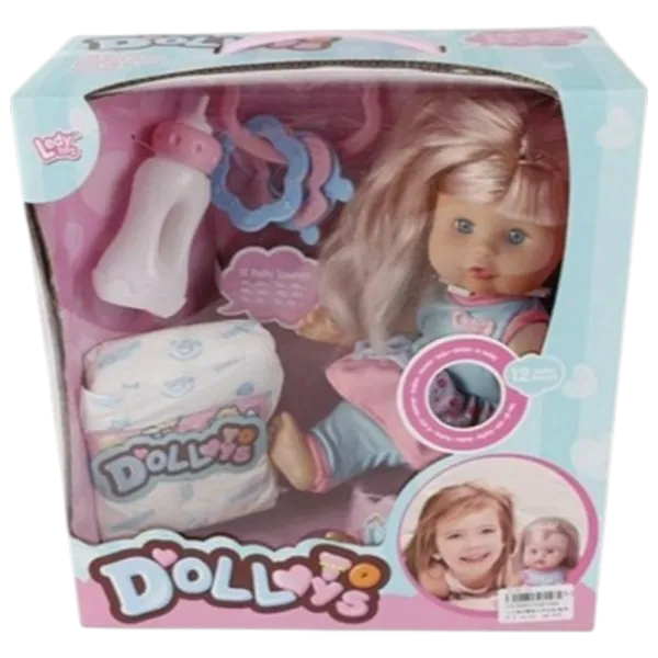 Păpușă Ledy Toys LD9708А  bebeluș / 1.5+ photo 1