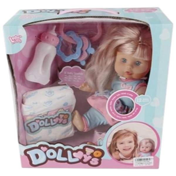 Păpușă Ledy Toys LD9708А  bebeluș / 1.5+ photo 1