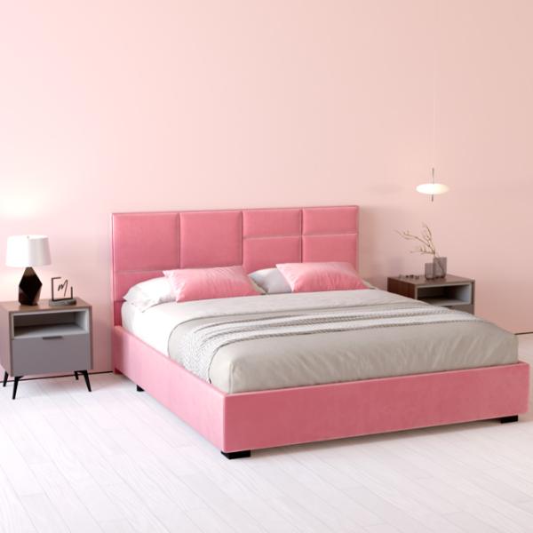 Кровать My-Style my-Tori 90 x 200 см / Фанера / Розовый photo 5