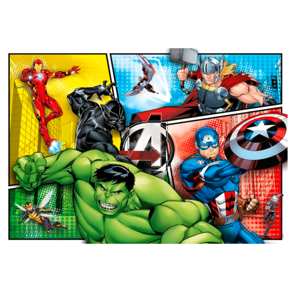 Puzzle Clementoni Avengers 6+/ Numărul de piese: 104 photo 1