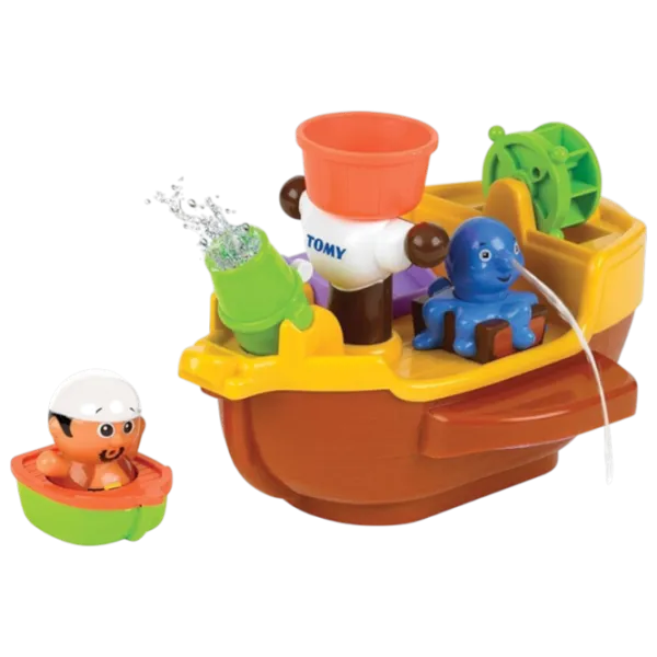 Jucării de baie Tomy Bad Pirate Boat de la 1.5 ani photo 1
