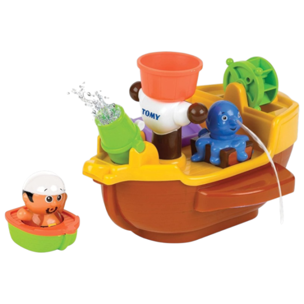 Jucării de baie Tomy Bad Pirate Boat de la 1.5 ani photo 1