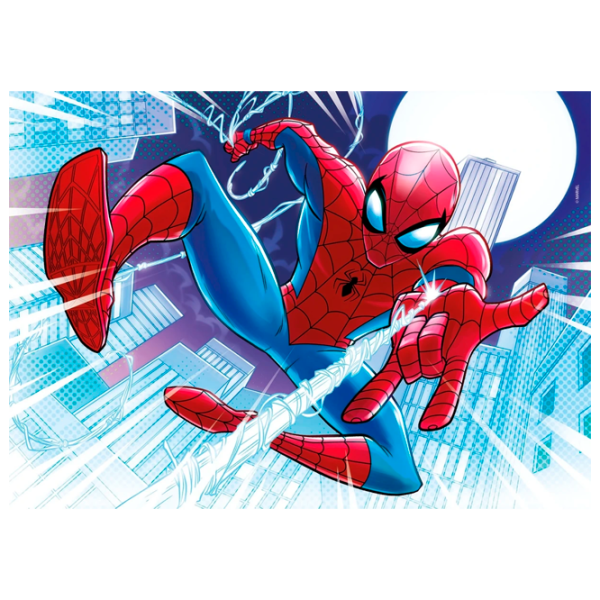 Puzzle Clementoni Spiderman 6+/ Numărul de piese: 104 photo 2