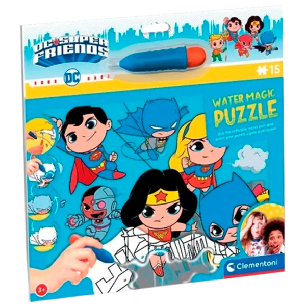 Puzzle Clementoni Superfriends 7+/ Numărul de piese: 15 photo 1
