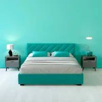 Кровать My-Style my-Luna 120 x 200 см / Фанера / Бирюзовый photo 6
