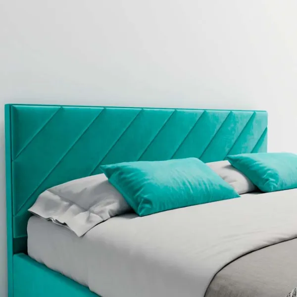 Кровать My-Style my-Luna 200 x 200 см / Фанера / Бирюзовый photo 3