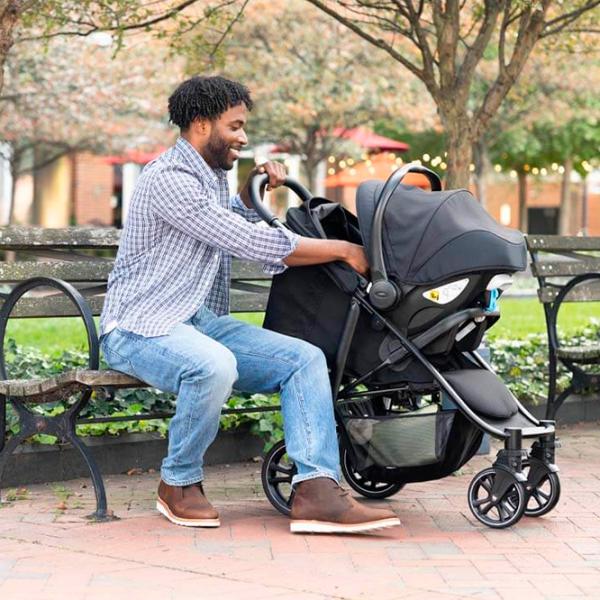 Детская коляска Graco EeZeFold GS1112SASTG000/ Steeple Gray photo 9