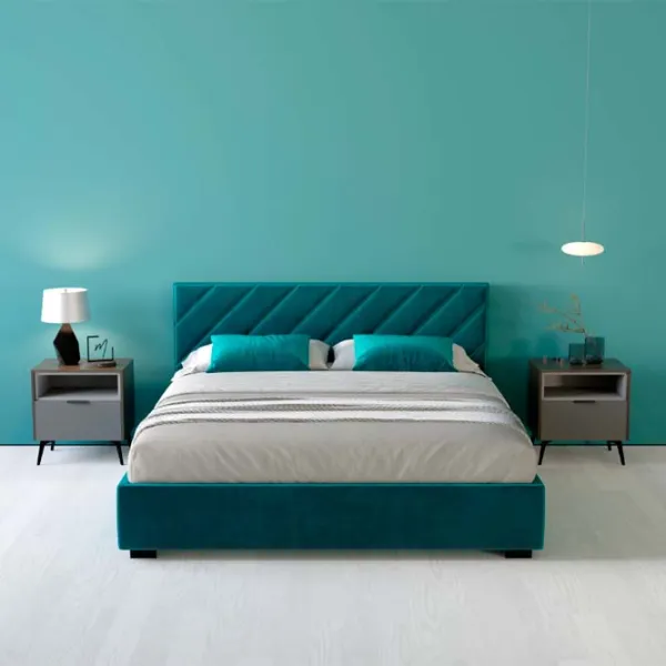 Кровать My-Style my-Luna 200 x 200 см / Фанера / Зеленый photo 7