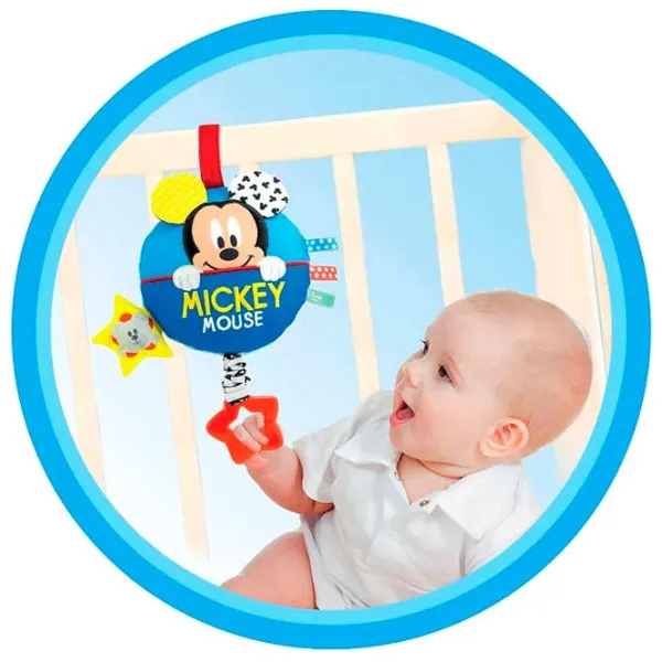 Jucărie zornăitoare pentru patuc Clementoni Mickey  de la 3 luni photo 2