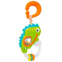 Jucărie zornăitoare pentru patuc Clementoni Fun Chameleon de la 3 luni