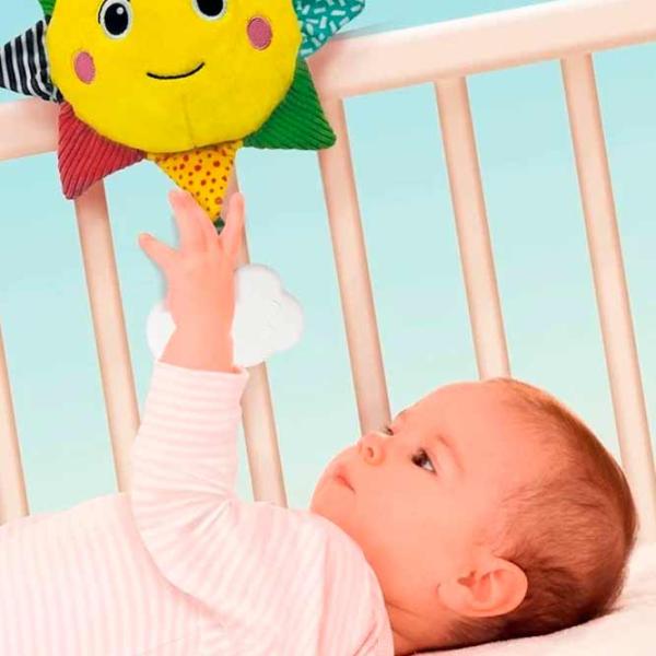Jucarie zornaitoare pentru carucior Clementoni Soft Sun de la 3 luni photo 3