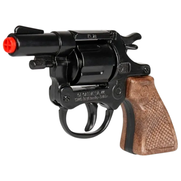 Pistol de jucărie Gonher Police 73/6 3+ / / Black photo 1 Pistol de jucărie Gonher Police 73/6 3+ / / Black photo 1