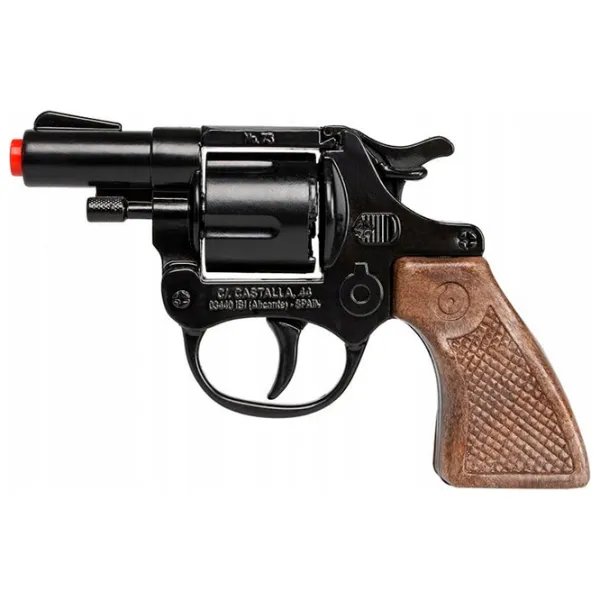 Pistol de jucărie Gonher Police 73/6 3+ / / Black photo 3 Pistol de jucărie Gonher Police 73/6 3+ / / Black photo 3