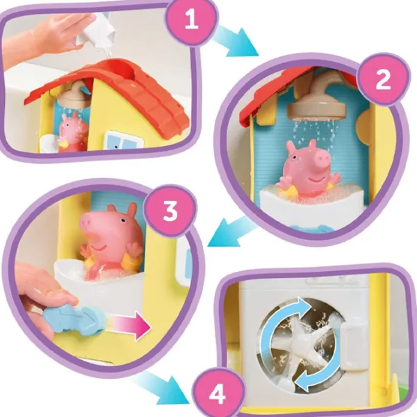 Jucării de baie Tomy Peppa Pig de la 1.5 ani photo 5