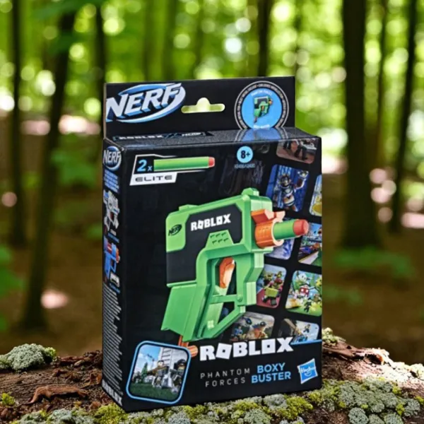 Blaster Hasbro Nerf Roblox F2496 6+ / Săgeți / Green photo 5 Blaster Hasbro Nerf Roblox F2496 6+ / Săgeți / Green photo 5