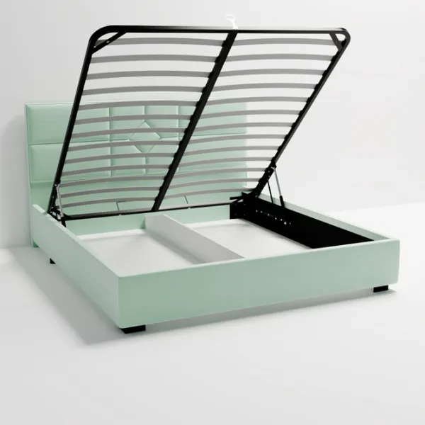 Кровать My-Style my-Tina 200 x 200 см / Фанера / Салатовый  photo 6