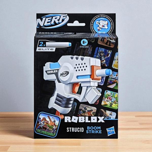 Бластер Hasbro Nerf Roblox F2498 8+ / Стрел / Белый photo 5 Бластер Hasbro Nerf Roblox F2498 8+ / Стрел / Белый photo 5