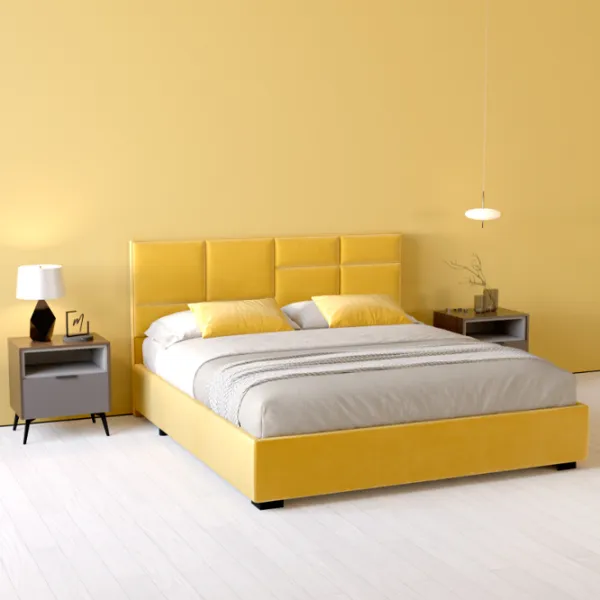 Кровать My-Style my-Tori 160 x 200 см / Фанера / Желтый photo 5