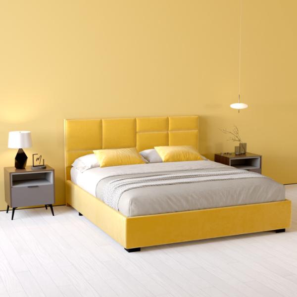 Кровать My-Style my-Tori 160 x 200 см / Фанера / Желтый photo 5
