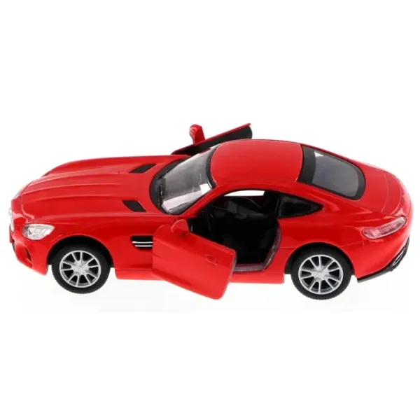 Mașină Kinsmart Mercedes-AMG GT KT5388  / / Gray Red photo 3