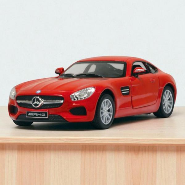 Mașină Kinsmart Mercedes-AMG GT KT5388  / / Gray Red photo 5