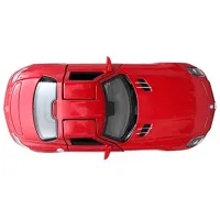Mașină Kinsmart Mercedes-Benz SLS AMG KT5349 / / Gray Red photo 2