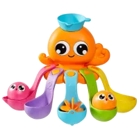Jucării de baie Tomy 7in1 Bath Activity Octopus de la 1.5 ani