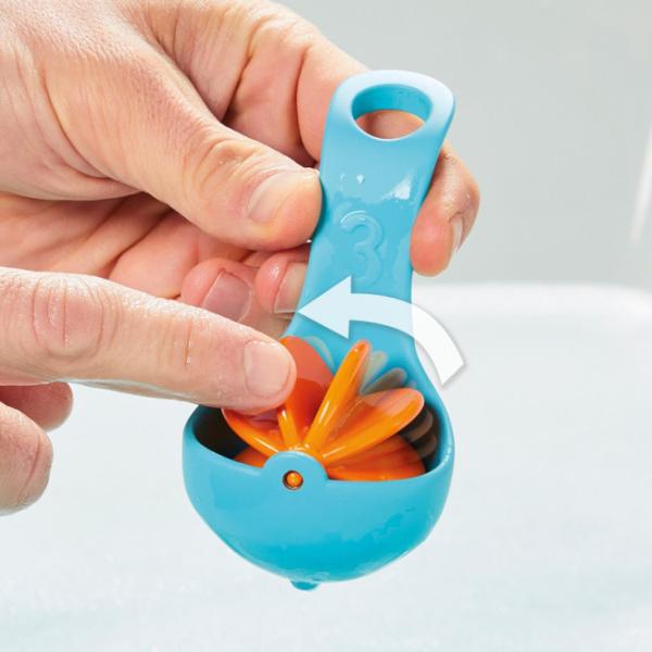 Jucării de baie Tomy 7in1 Bath Activity Octopus de la 1.5 ani photo 3