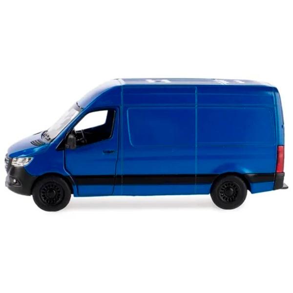 Машинка Kinsmart Mercedes-Benz Sprinter KT5426W  / / Серый Синий photo 2