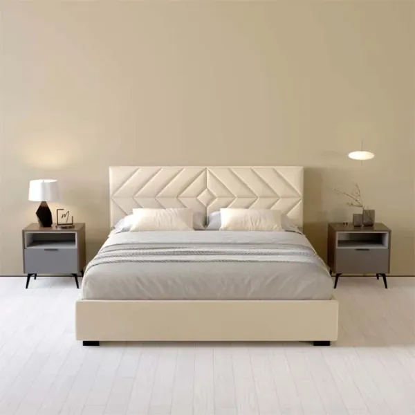 Кровать My-Style my-Ruby 200 x 200 см / Фанера / Бежевый photo 7