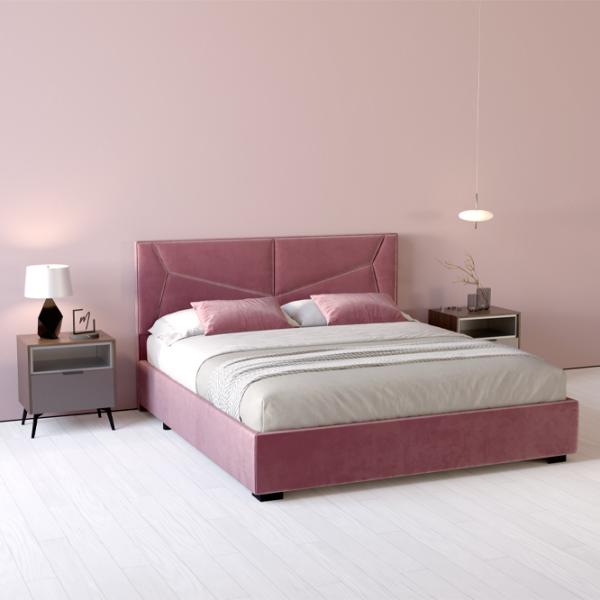 Кровать My-Style my-Vera 120 x 200 см / Фанера / Фиолетовый photo 3