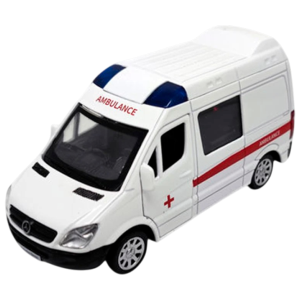Mașină MSZ Mercedes-Benz Sprinter 26652  / / Red White photo 1