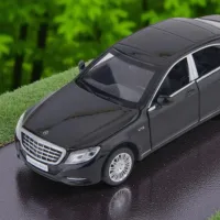 Mașină MSZ Mercedes Benz S 600 00218 / / Gray Black photo 2