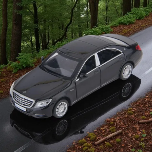 Mașină MSZ Mercedes Benz S 600 00218  / / Gray Black photo 3