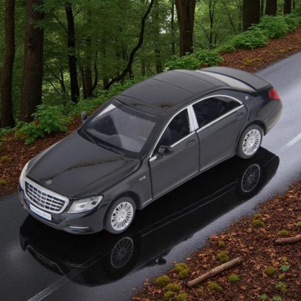 Mașină MSZ Mercedes Benz S 600 00218  / / Gray Black photo 3