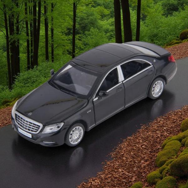 Mașină MSZ Mercedes Benz S 600 00218  / / Gray Black photo 5