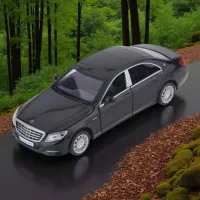 Mașină MSZ Mercedes Benz S 600 00218 / / Gray Black photo 5