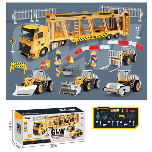 Camion ChiToys 50664   / / Gray Yellow photo 5