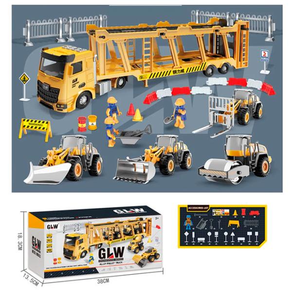 Camion ChiToys 50664   / / Gray Yellow photo 5