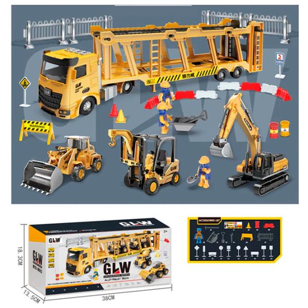 Camion ChiToys 50688   / / Gray Yellow photo 5