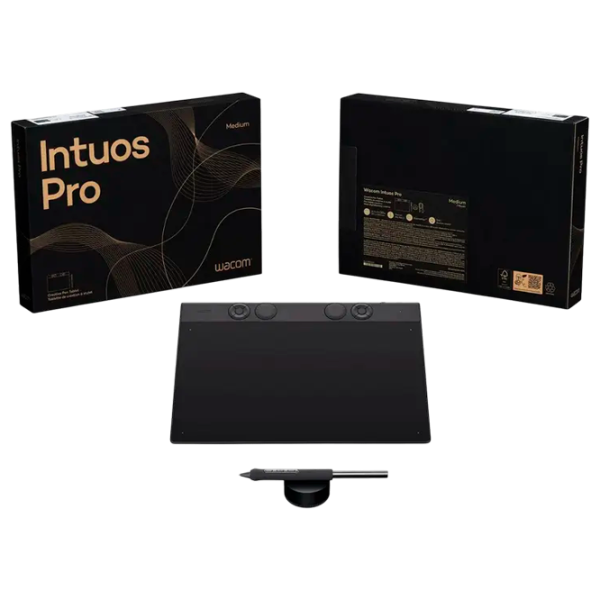 Графический планшет Wacom Intuos Pro Medium A5 / Черный photo 4