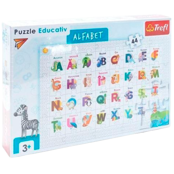 Puzzle Trefl Алфавит 3+/ Количество деталей: 44 photo 1