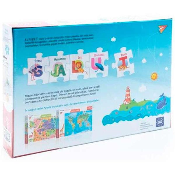 Puzzle Trefl Алфавит 3+/ Количество деталей: 44 photo 2