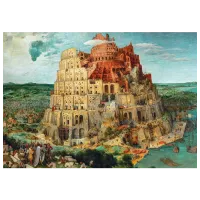 Puzzle Clementoni Bruegel The Tower of Babel 10+/ Numărul de piese: 1500