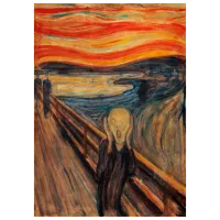 Puzzle Clementoni Munch The Scream 9+/ Numărul de piese: 1000