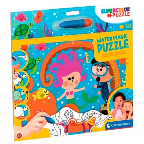 Puzzle Clementoni Lumea subacvatică 3+/ Numărul de piese: 30 photo 2