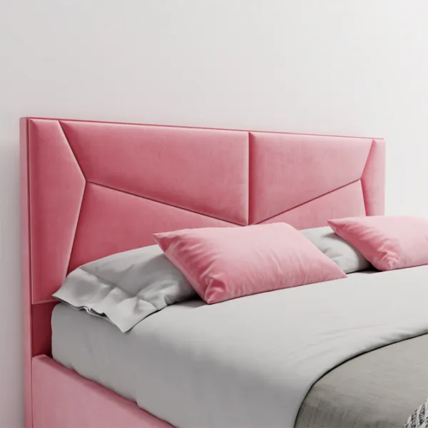 Кровать My-Style my-Vera 140 x 200 см / Фанера / Розовый photo 2