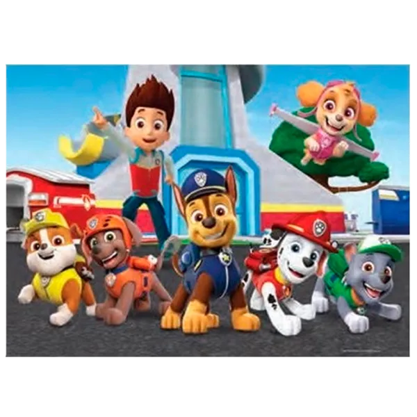 Puzzle Clementoni Paw Patrol 4+/ Количество деталей: 104 photo 1