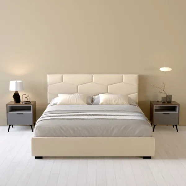 Кровать My-Style my-Leya 180 x 200 см / Фанера / Бежевый photo 7